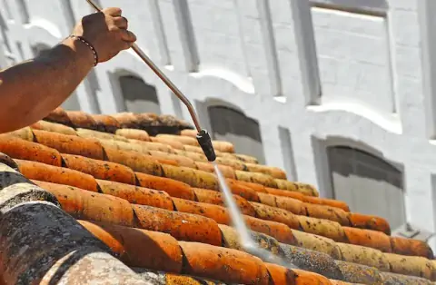 Nettoyage de toitures - Les Salles-du-Gardon